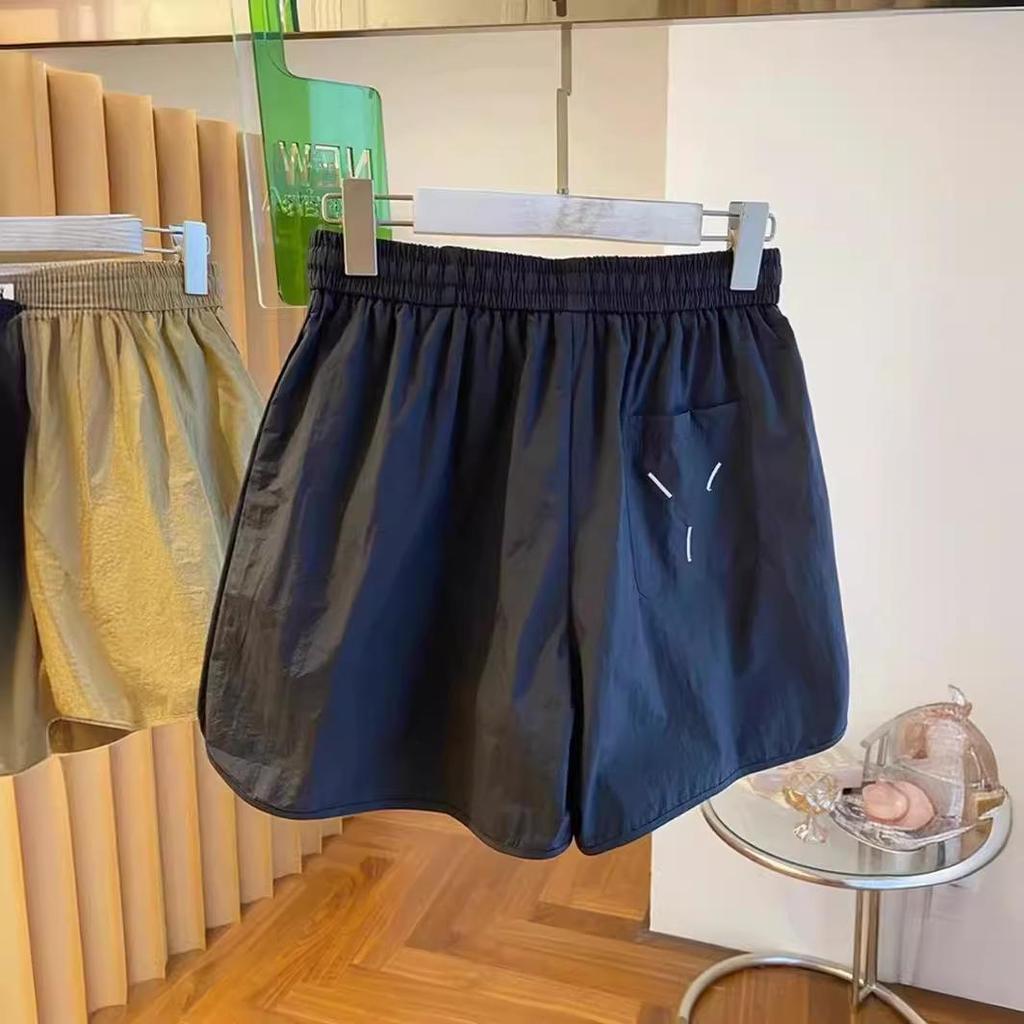 2024 Women's Quick-Dry High Waist Loose Sports Shorts - Slim Fit, Elastic, Wide-Leg, All-Match Summer Casual Wear