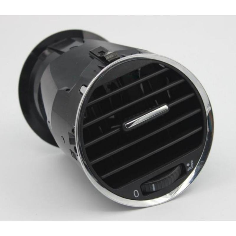 18D819703F Dashboard Center Air Conditioning Vent Assembly 1pc Chrome Silvery for Volkswagen Lavida 2008 2009 2010 2011
