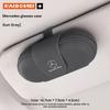 WTIUI1 Hot 2026 New For Benz For Mercedes-Benz AMG A C E V Class Sprinter GLC ML SLK SL Vito GLK Car Visor Glasses case Sunglasses case