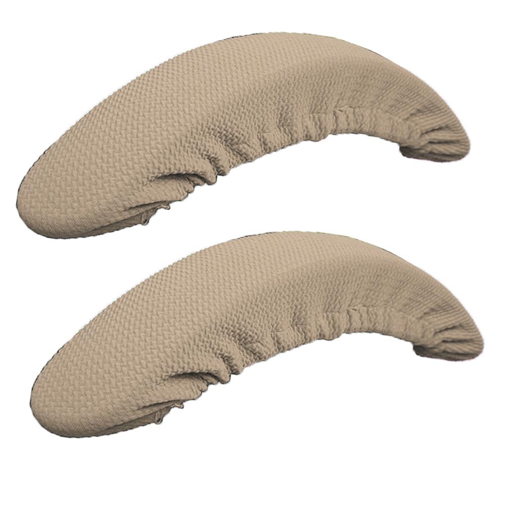 

Soft Armrest Cover Chair Protector Stretchy Upholstered Arm Cover for Relaxing Room Office Chairs хакі