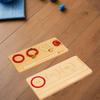 Modern Minimalist Solid Wood Beading Board - Bamboo Scale Tray for DIY Bracelets & Anklets