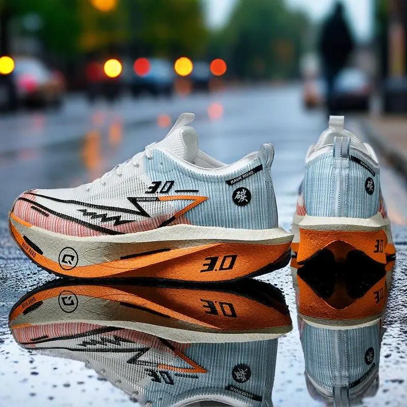 Laufschuhe Specialty Carbon Board Marathon Herren Sport Atmungsaktiv Leicht Damen Bequeme Sportliche Rutschfeste Turnschuhe