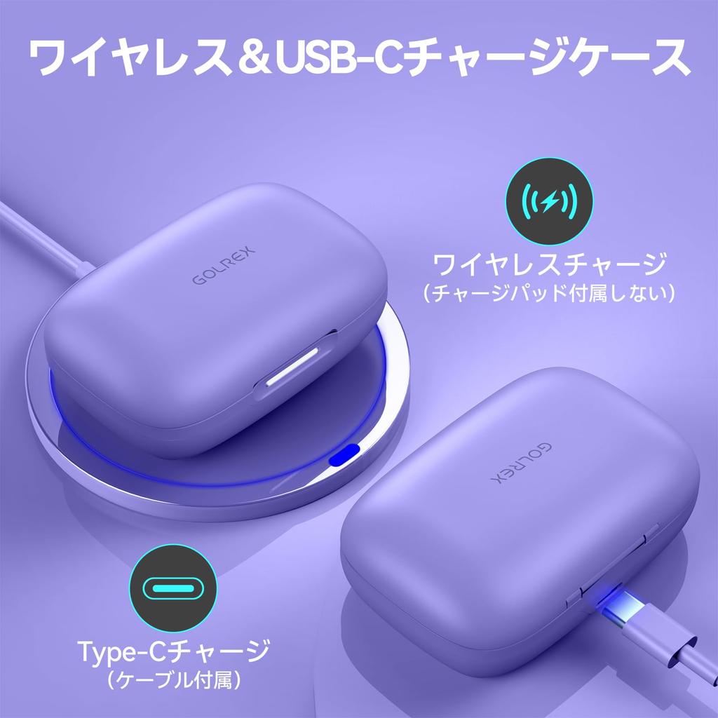 Bluetooth Wireless Up To 40 Hours of Sound AAC LED No Accidental Button Comfortable IPX7 Sports Suitable for Web Earbuds, Earbuds, Over-the-Ear