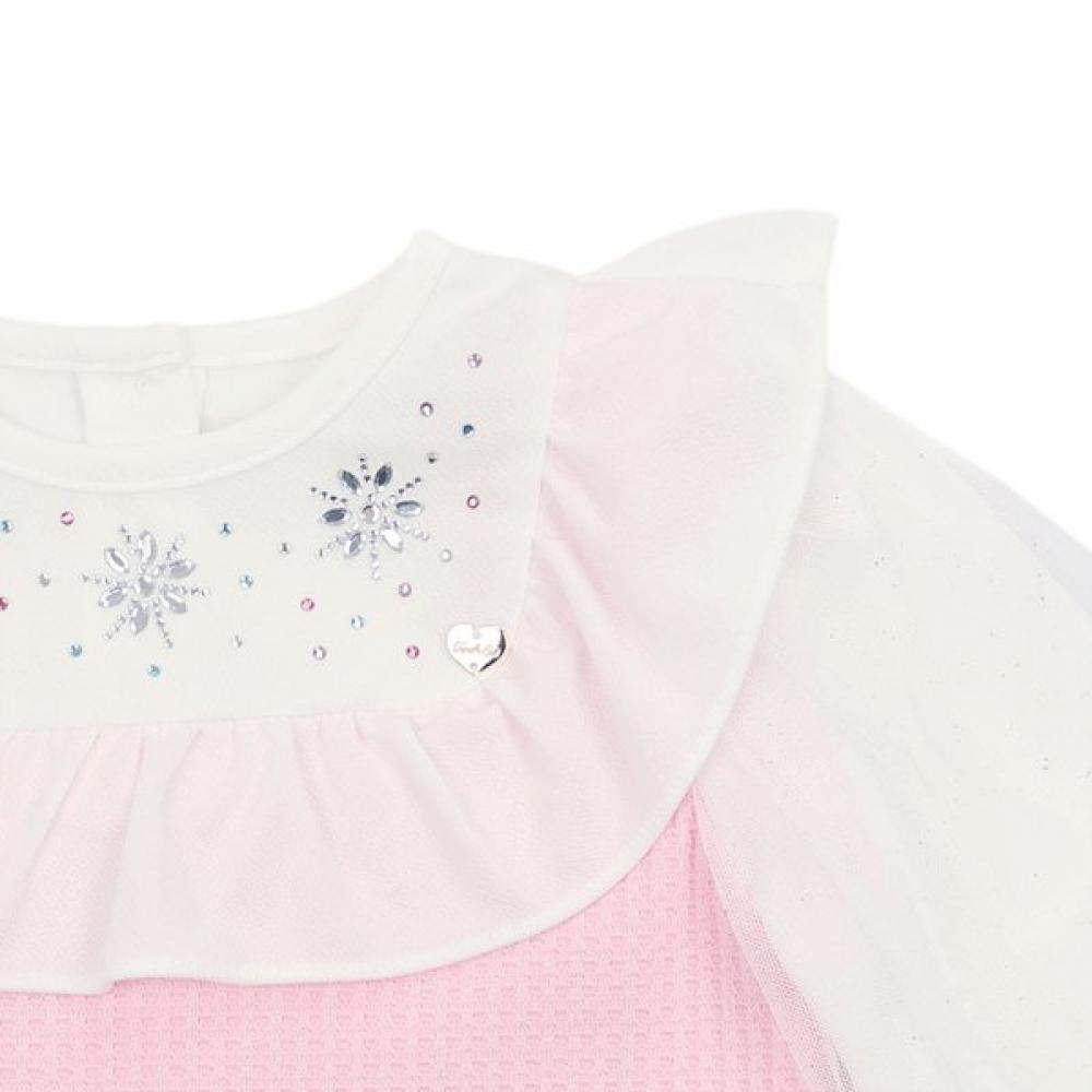 French Cat Pink Gem Frill T shirT q51dcT220p1