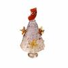 Home Decor Christmas Tree Figurines Brushed Glass Christmas Decoration Crystal Christmas Tree  Gift