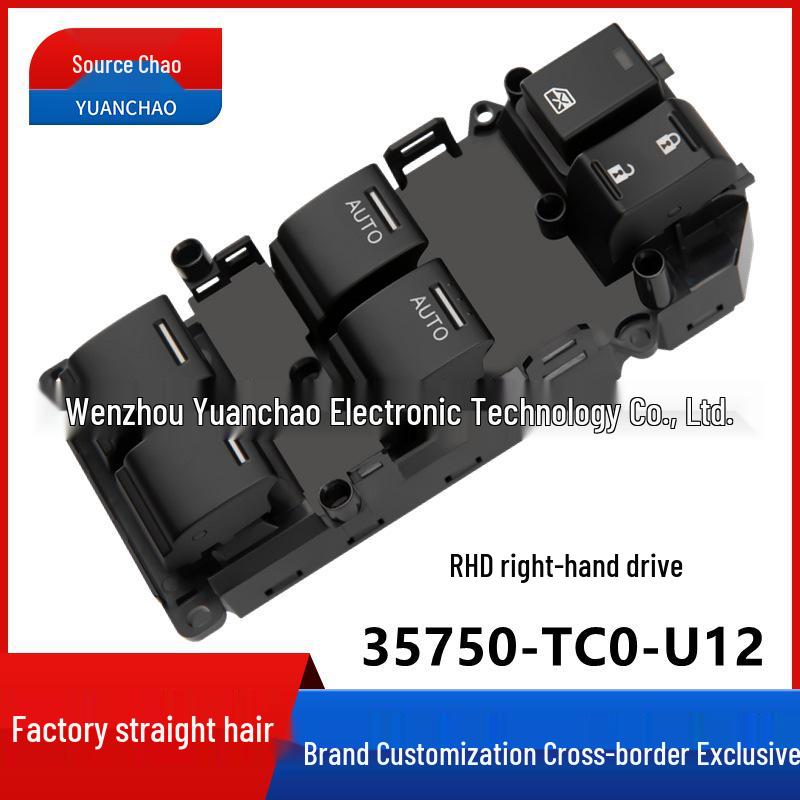 

Honda Accord/Odyssey Right-Hand Power Window Switch 35750-TC0-U12 Electric