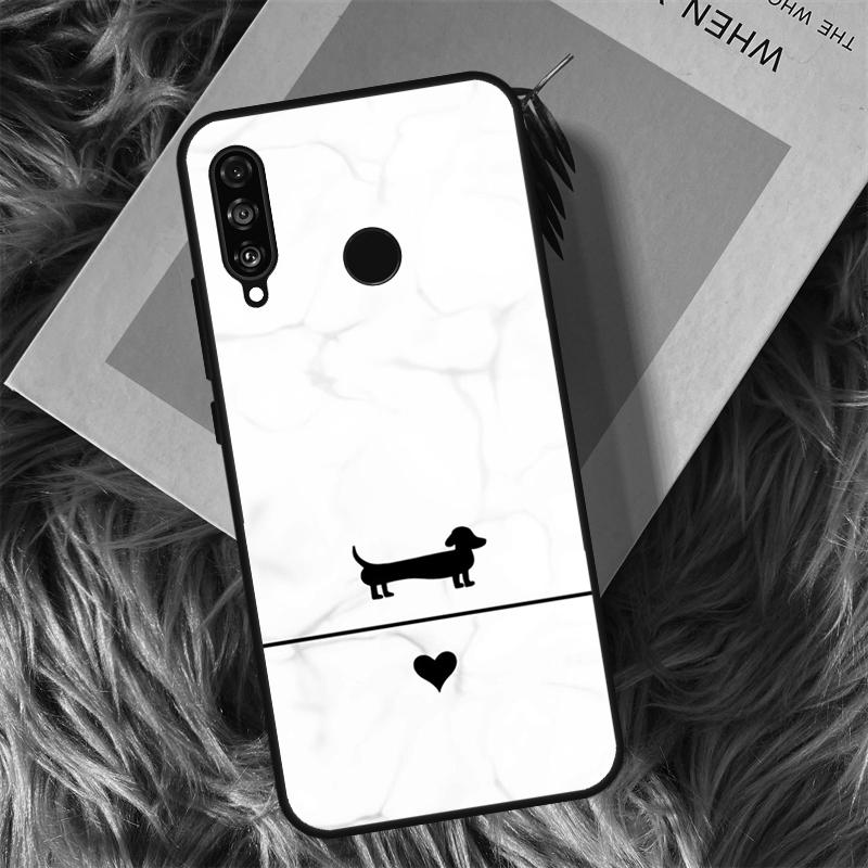 

Dachshund Dog For Huawei Nova 3i 7i 8i 11i 12i 9 10 SE Y60 Y61 Y70 Y72 Y73 Y90 Y91 P20 P30 P40 Lite Case Huawei Nova 8i