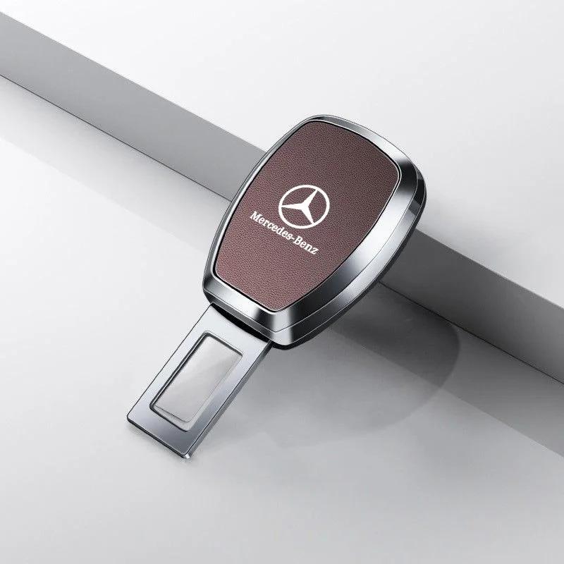 Car Sticker Car Seat Belt Clip Extender Metal Badge Lock Buckle For Mercedes Benz AMG W203 W206 W220 W205 W211 W212 W201 W210 W1