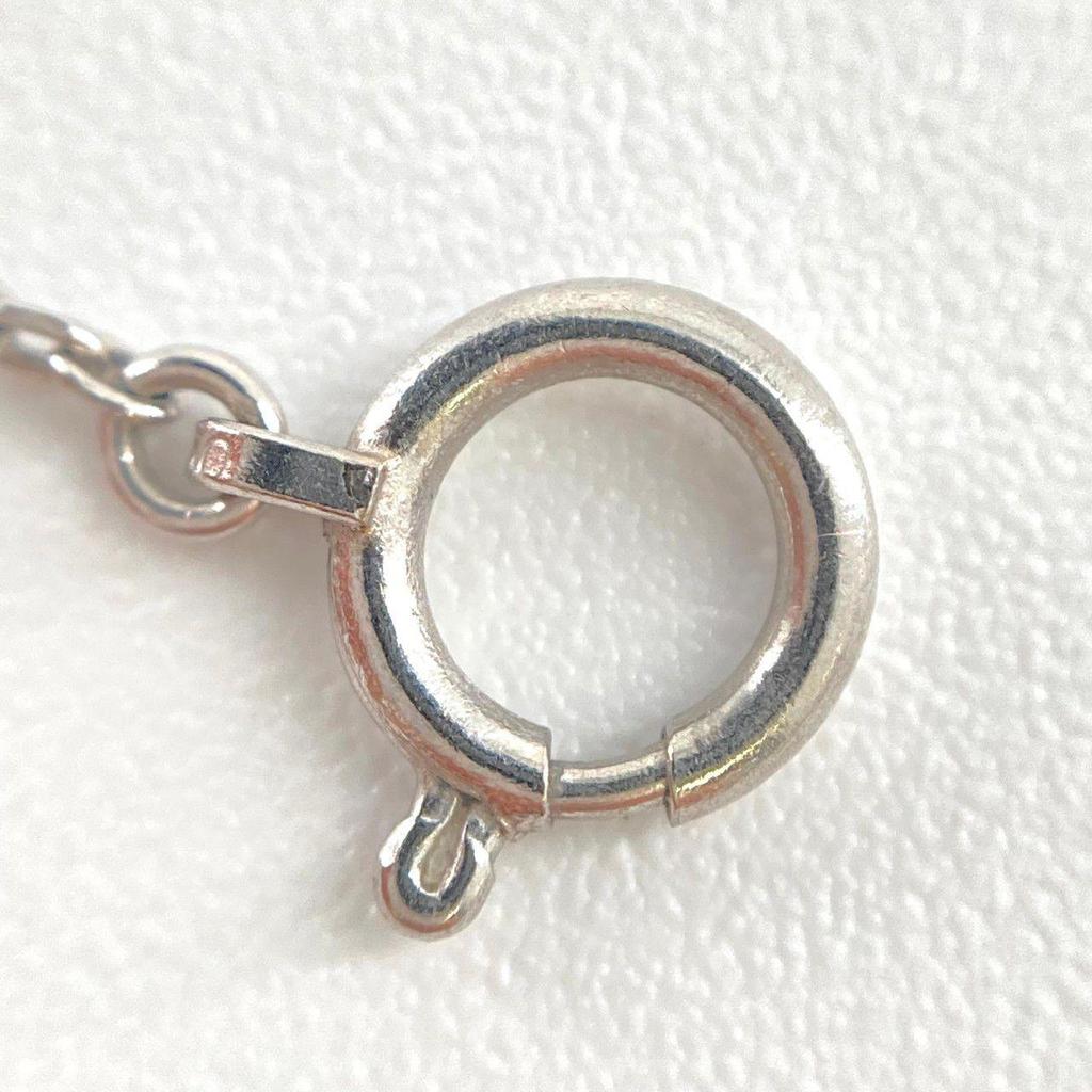 Used [8% OFF Coupon Distributed] TASAKI Diamond X Pearl PT850/PT900 D0.02 Necklace 3.5g White