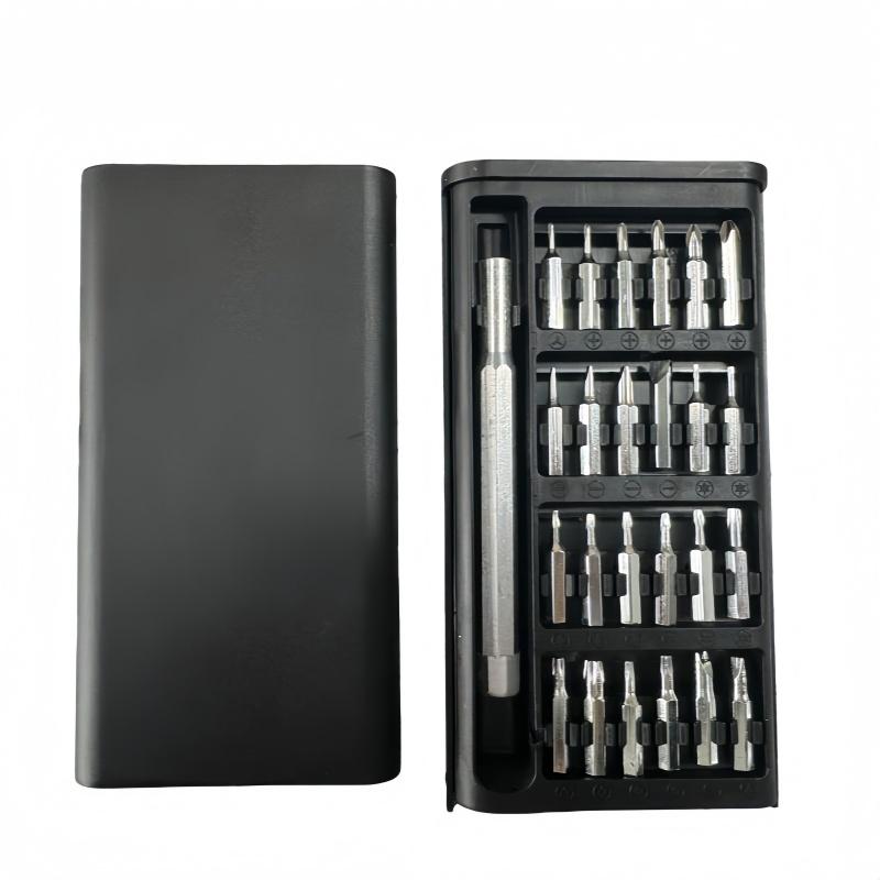 24 In One Aluminum Screwdriver Set, Home Repair Tool for Dismantling Mobile Phones, Headphones, Computers, and Watches