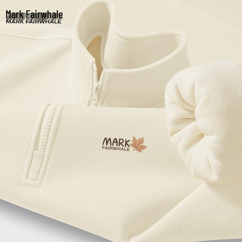 

Mark Fairwhale Men s Fleece Half-Zip Sweatshirt XL