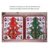 Three-dimensional Hollow Christmas Banner Honeycomb Paper Paper Flowers Christmas Decoration Ceiling Layout Creative Design