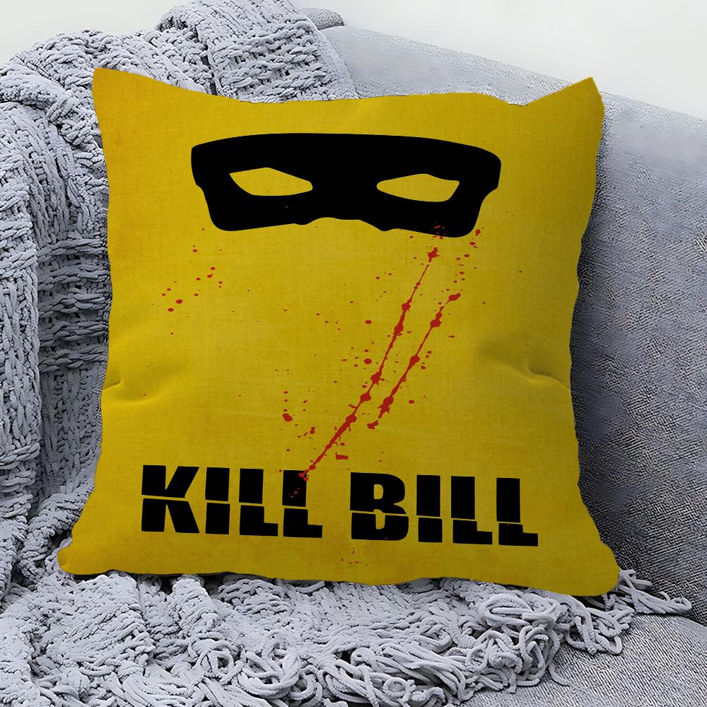 Kill Bill Pillow Anime Pillow Sofa Bed Head Pillow Cover Cushion Cover 45x45 Cm Fashion