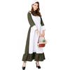 M L XL Womens Halloween Long Dress Maid Costume Beer Festival Cosplay Party Outfit