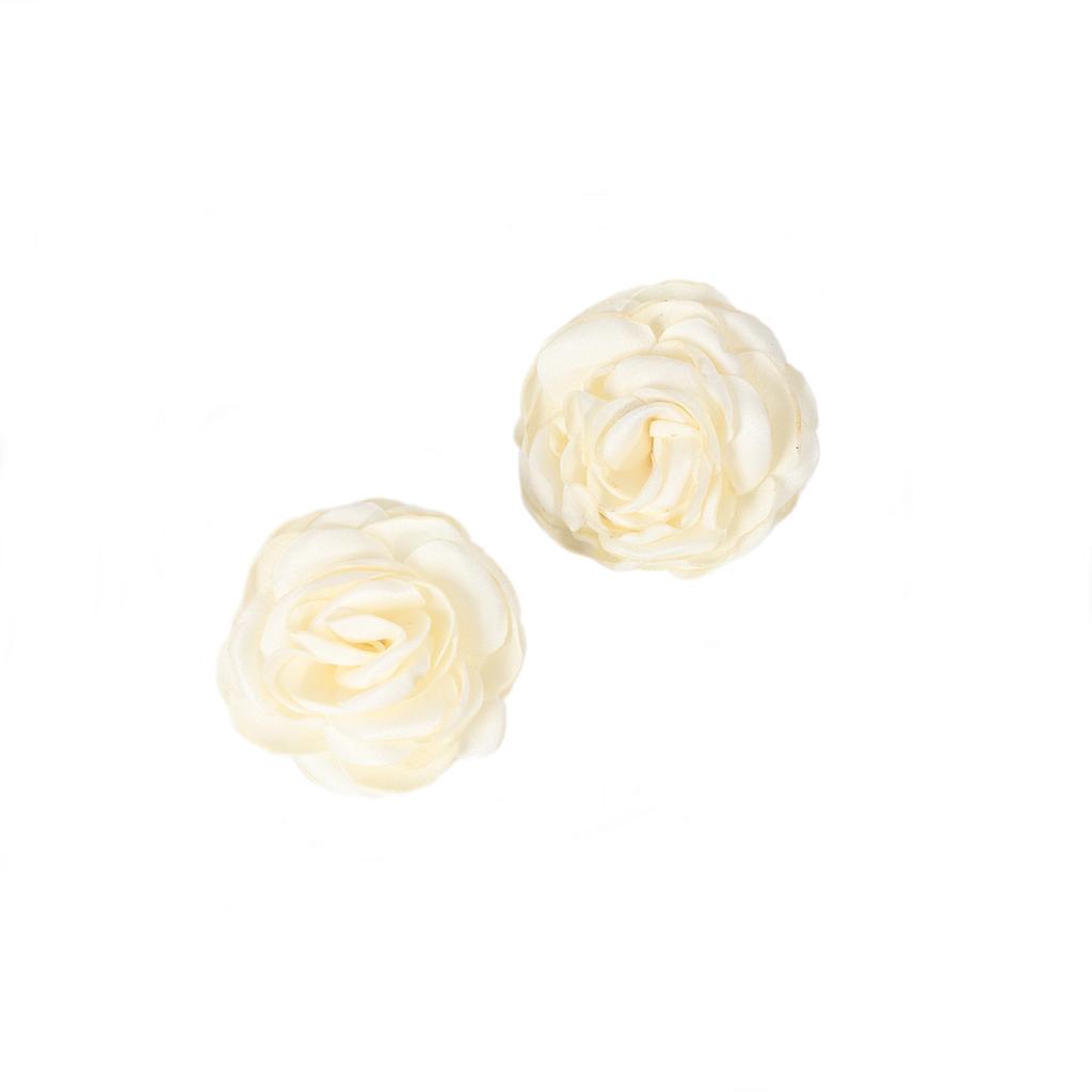 Fashion temperament versatile rose earrings, niche personality design sense retro flower earrings