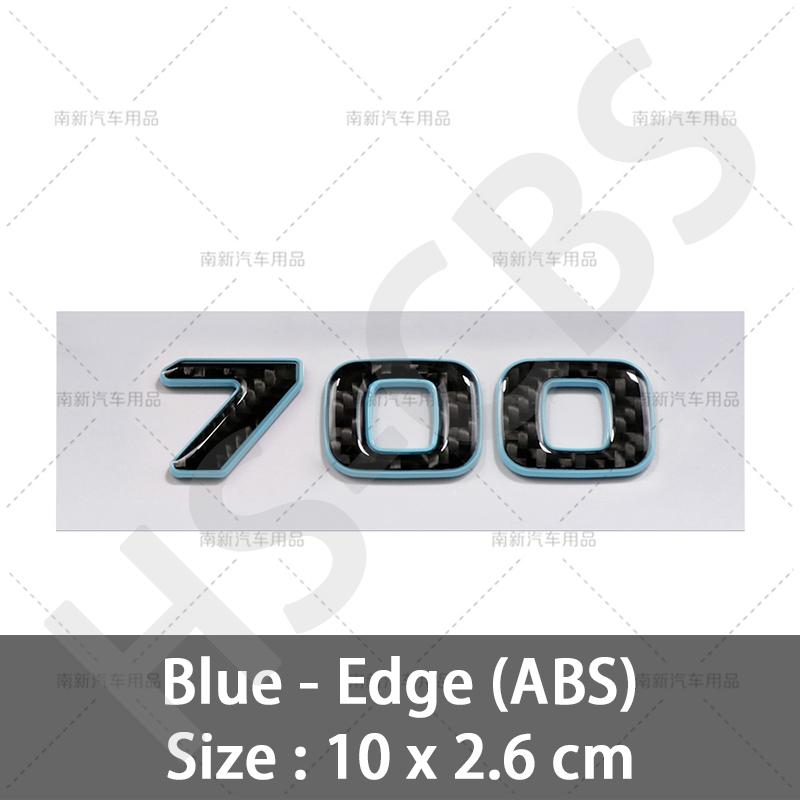 

Carbon Fiber Car Stickers 700 800 900 Car Rear Trunk Emblem Badge Car Styling For Brabus Tailgate Decal Sticker Accessories