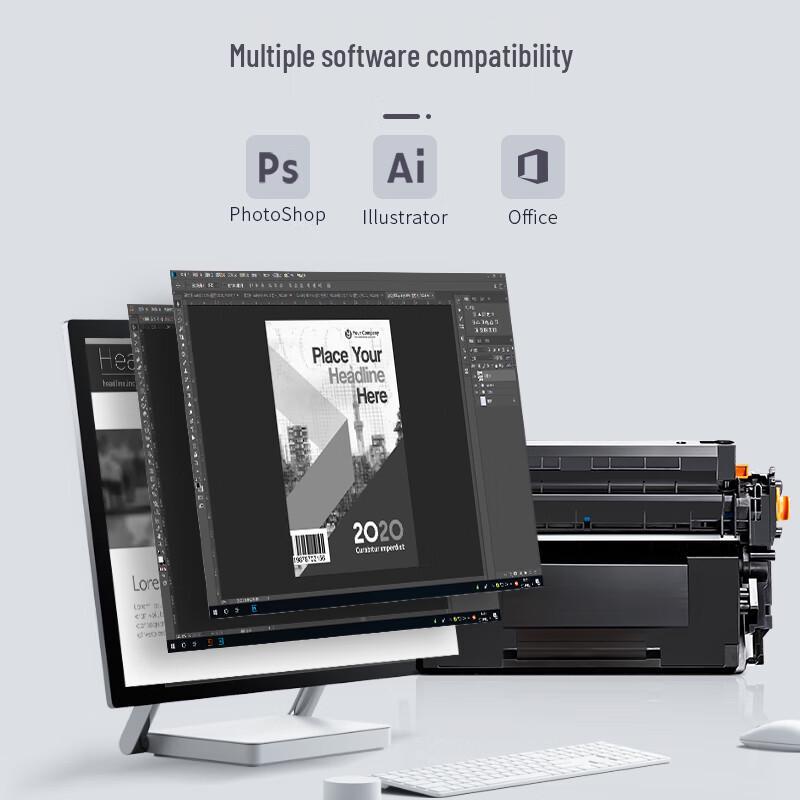 Deli 228A Black Toner Cartridge for HP Printers