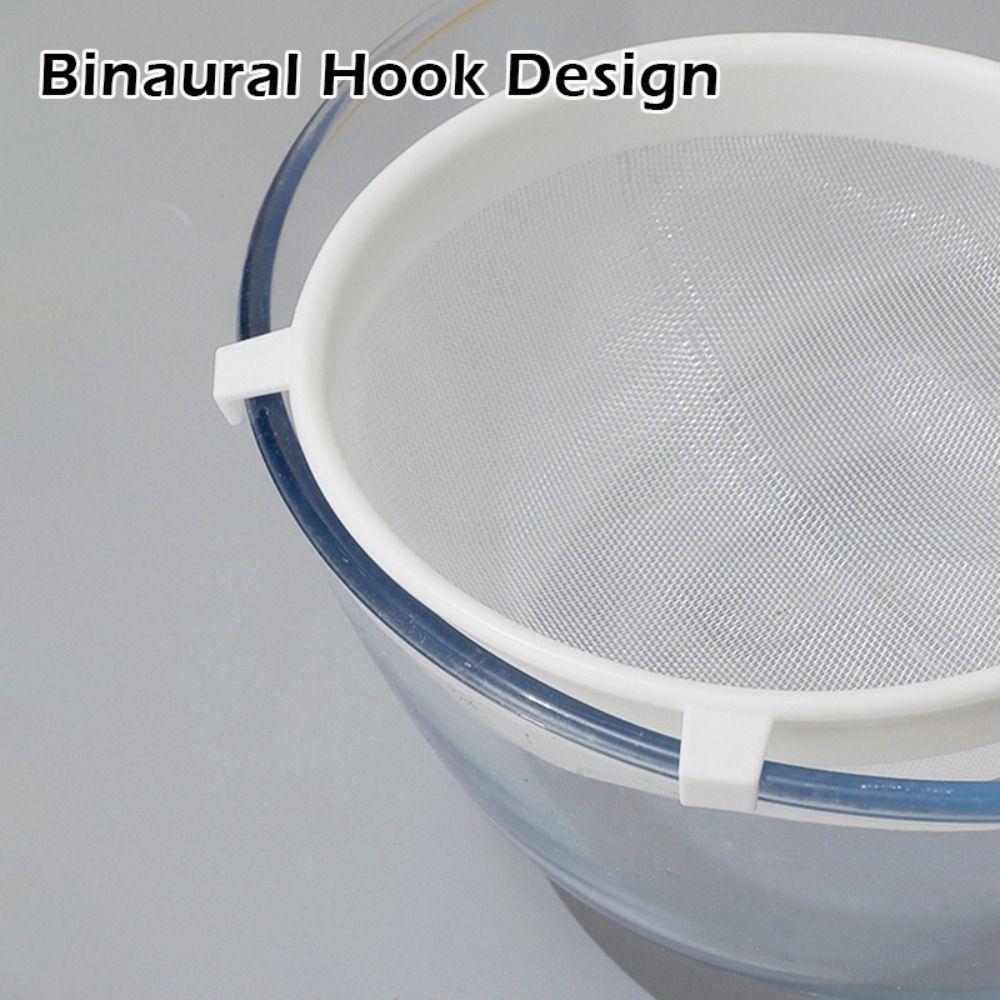 Durable Ultra Fine Mesh Mesh Strainer with Handle Mini Food Strainer Yogurt Sieve Food Preparation