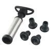 Bottle Stoppers Vacuum Pump Accessories Black-silver Saver Pump Stainless Steel Wine Sets Easy To Use High Quality