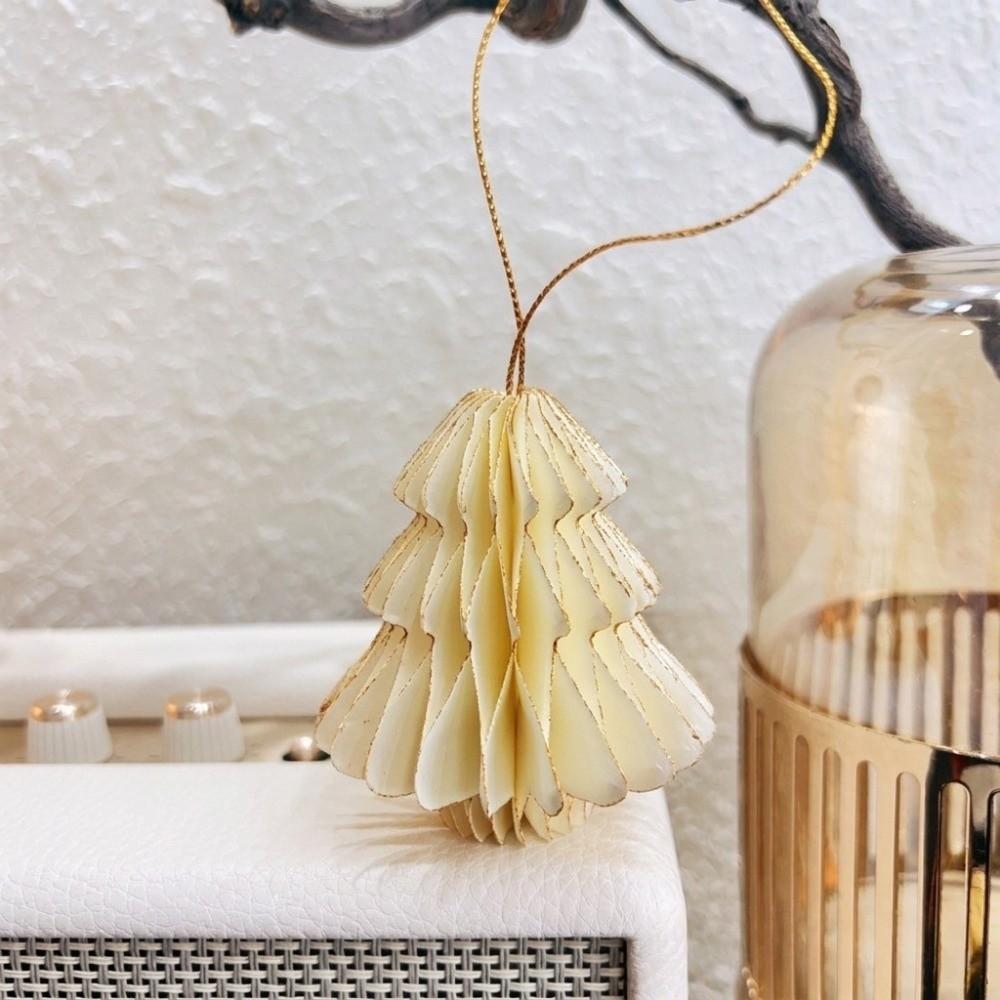 Solid Color Christmas Tree Pendant Hanging Christmas Tree Decoration Birthday