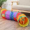 Katzen-Spieltunnel Kleiner Katzen-Tunnel Faltbarer Schlauch Spielplatz Für Kaninchen Hunde Häschen Kleintier Innen Außen Spaß Spiel