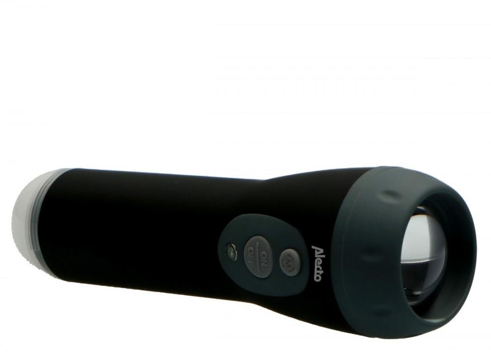 LED-Taschenlampe / Nachtlicht mit Ladegerät Alecto ATL-110ZT, Alecto