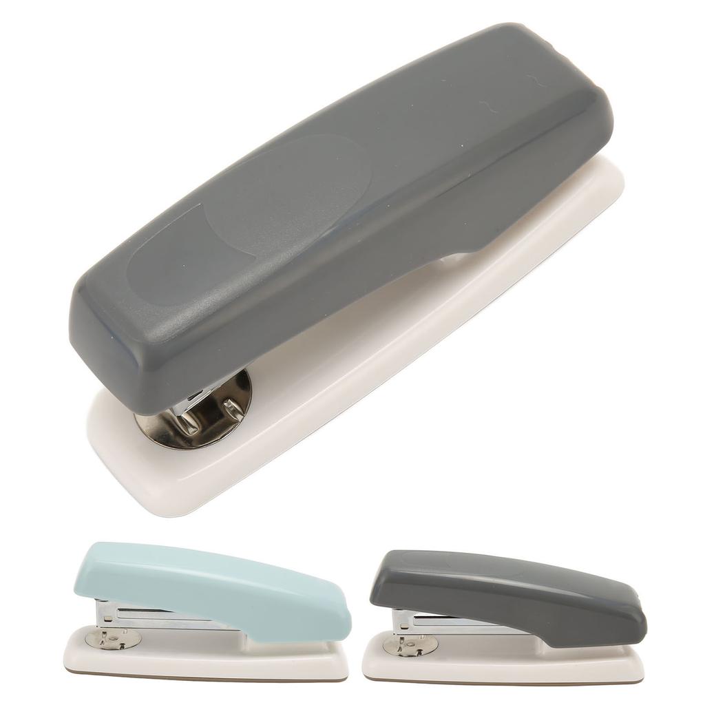 2pcs Desktop Stapler Multipurpose 20 Sheet Capacity Rotation Ergonomic Design Table Stapler for Offi