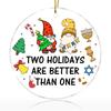 Hanukkah Christmas Ornaments Two Holidays Are Better Than One Chrismukkah Acrylic Ornament Keepsake