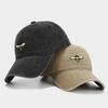 Cotton Bees Embroidered Baseball Cap With Sun Protection For Outdoor Activities