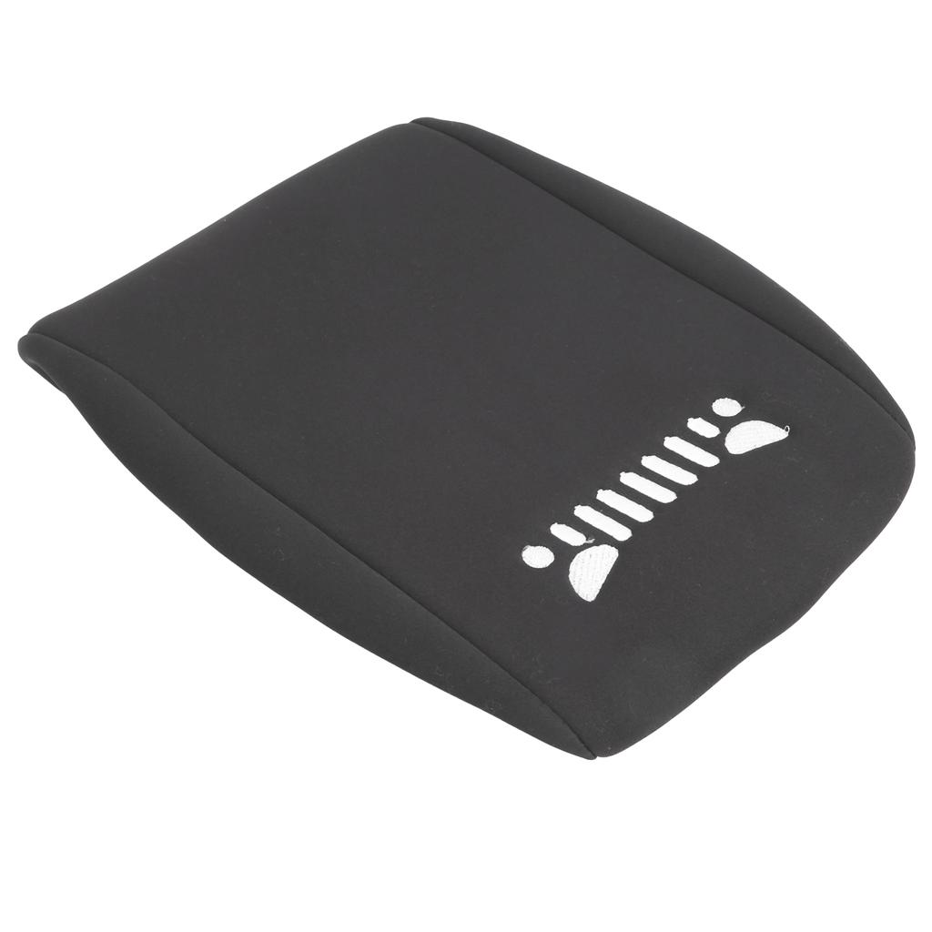Console Armrest Cover Center Control Storage Box Pad Protector Fit for Jeep Wrangler JK 2006‑2017