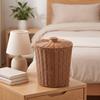 Storage Bin with Lid Decorative Household Organizer Multipurpose for Closet