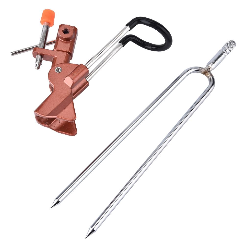 Aluminium Alloy Fishing Pole Tackle Holder Bracket Rod Ground Holder Bracket