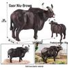 High-Quality Children's Cow Animal Model - Simulation Farm Scene Decoration
