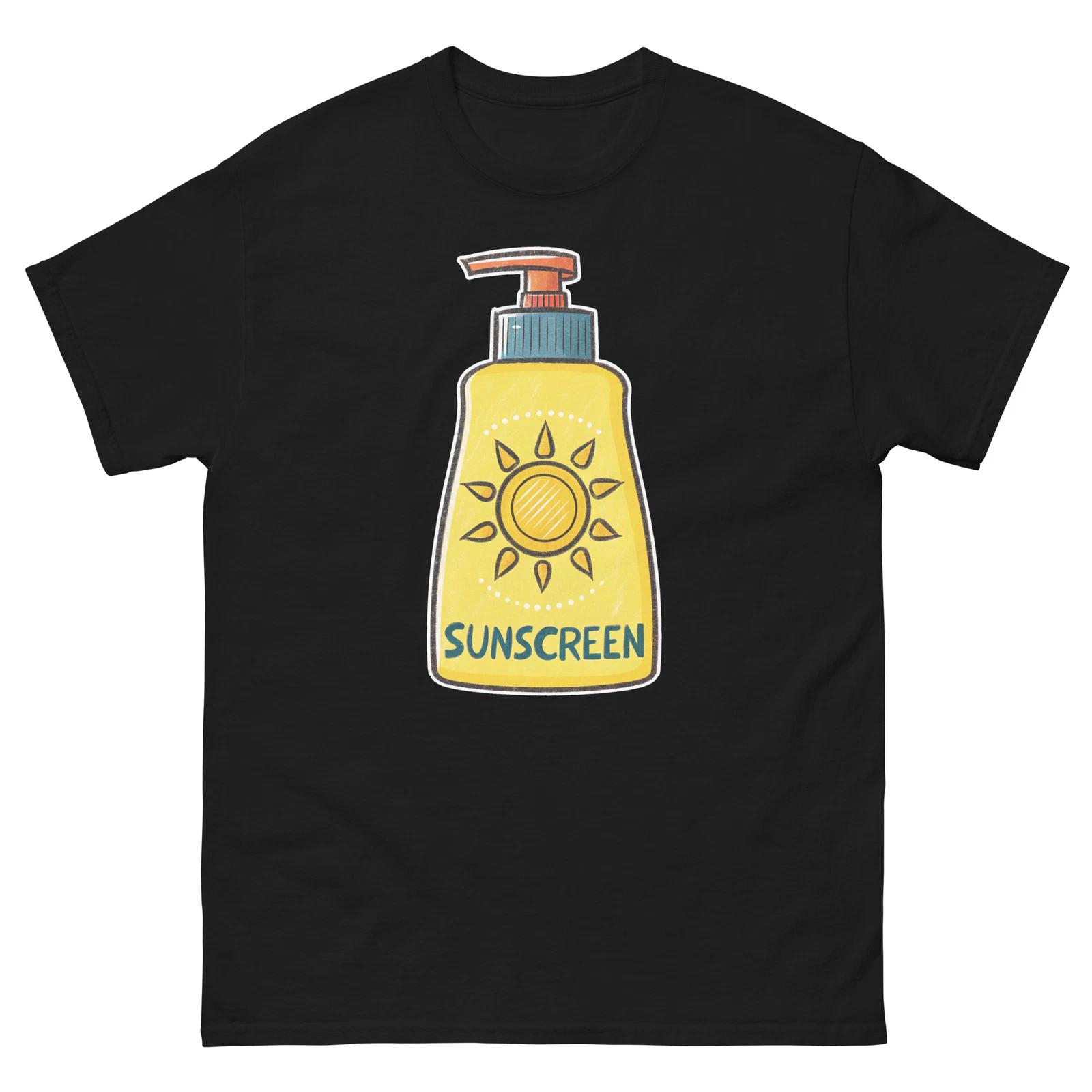 Sunscreen Ocean Beach Water Marine T-Shirt S