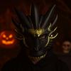 Plastic Dragon Head Mask Animal Masquerade Mask Cool Halloween Mask Men