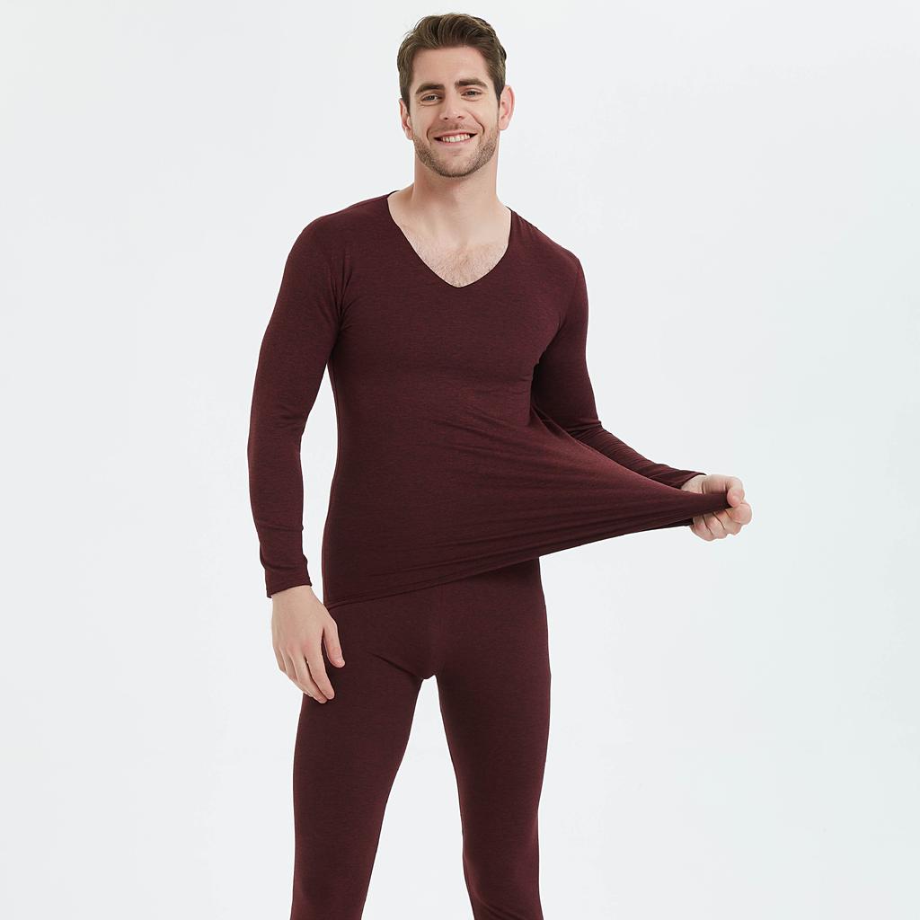 Imitation Cashmere Silk, Men's and Women's Thermal Underwear Set, Autumn Clothes, Autumn Pants, Men's Thin Autumn Clothes
