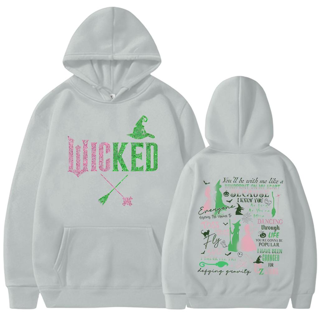 Women's Fashionable Casual Hooded Long Sleeved Printed Sweatshirt