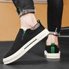 Fashion 2025 Summer New Mesh Breathable Fashion Trend Casual Canvas Single Shoes for Men  Comfortable Versatile Low Top Slip On Sneakers