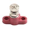 12V Terminal Block 12V Single Stud Bus Bar Approx. 43*35*46mm 1.7*1.4*1.8 In 3 8 Stud Terminal Nylon Plastic Base