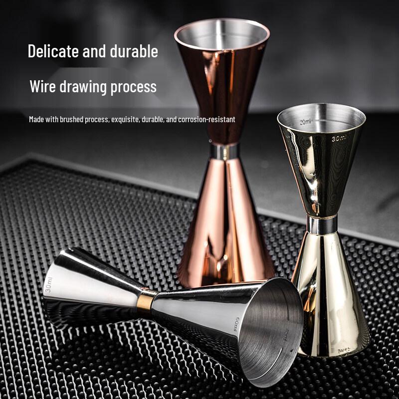 ZISIZ 304 Edelstahl Cocktail Double Jigger