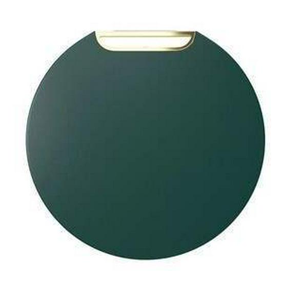 Round Standable Mold-Proof PE Cutting Board Plastic Cutting Board Kitchen Chopping Board Household