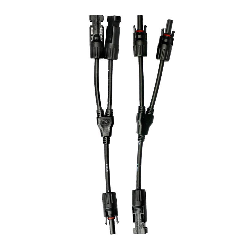 MC4Y Waterproof Solar Panel 4/5-Way Connector Plug