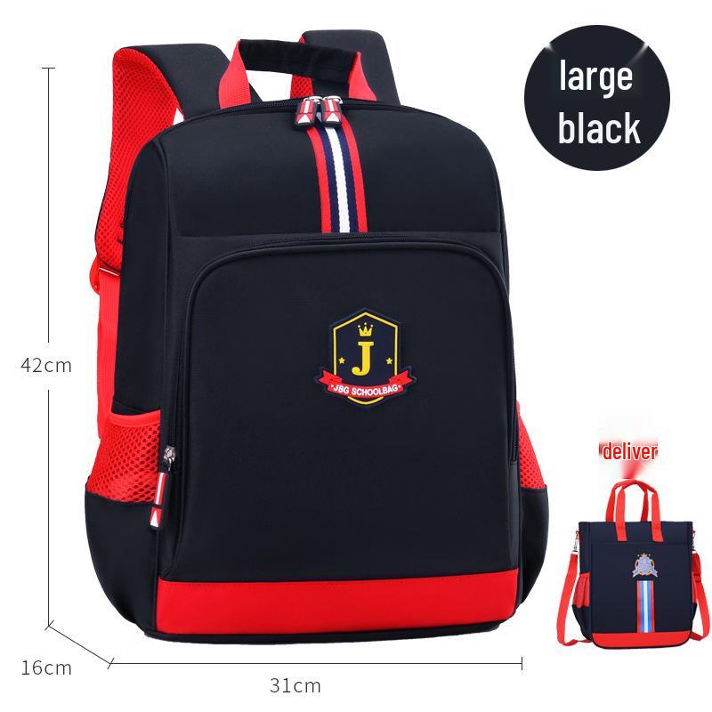 British-Style Children's Schoolbags - Lightweight Backpacks for Primary Students (Ages 6-12, Grades 1-6) Boys & Girls