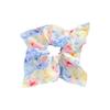 Artistic Oil Painting Print Hair Scrunchie Square Head Scarf Hair Elastic For Women Daily Wear and Vacation Dressingup