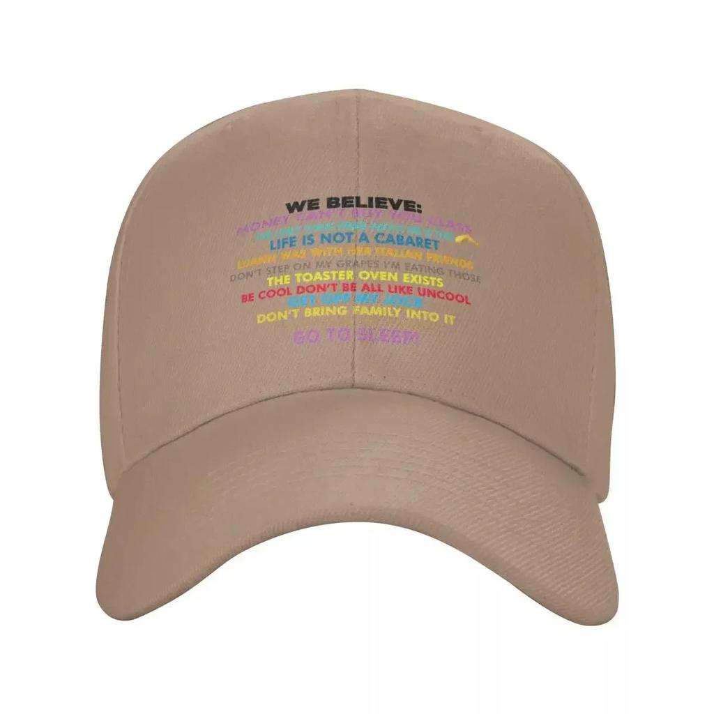 We Believe Real Housewives of New York RHONY Baseball Cap Mountaineering Golf Anime Hat WoWoUnisexs Hats 2025 WoUnisexs