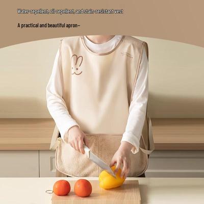 Vodotěsná, Olejivzdorná Kuchyňská Zástěra bez Rukávů - Snadno se Čistí a Design s Vysokou Hodnotou