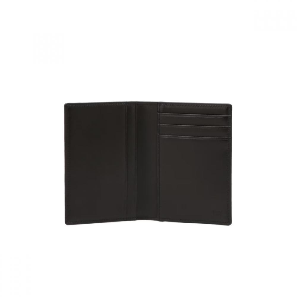 Daks Black Leather Card Wallet Dbho6e765bk