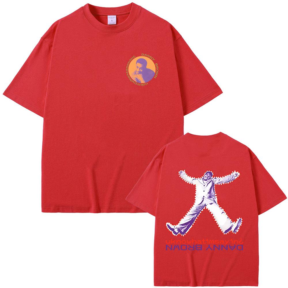 Rapper Danny Brown Uknowhatimsayin Tshirt Quaranta Tour Tshirts Men Women Hip Hop Vintage Oversized T Shirts Summer Streetwear S