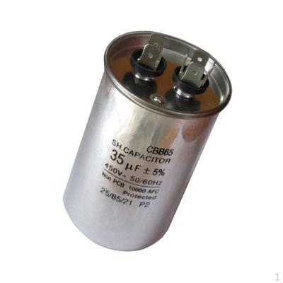 Wasserdichter CBB65 450V 35uF Long Life Motor Run Start Capitor 50/60Hz 55mm Durchmesser