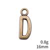 Valentine's Day Charms For Jewelry Alphabet Tag Letters Charms Pendant Cheap Things Woman Pendant
